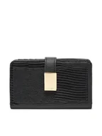 Portfele - Aldo Duży Portfel Damski Sandgate 13989486 Czarny - miniaturka - grafika 1