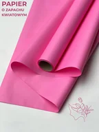 Folia, papier śniadaniowy, serwetki - Papier florystyczny do pakowania satynowa 50cmX9m Lilioworóżowy - miniaturka - grafika 1