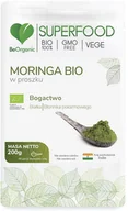 Zdrowa żywność - BeOrganic Medicaline BeOrganic Medicaline Moringa Bio w proszku( 200g) - miniaturka - grafika 1
