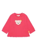 Bluzy i sweterki niemowlęce - Steiff Bluza w kolorze różowym - miniaturka - grafika 1