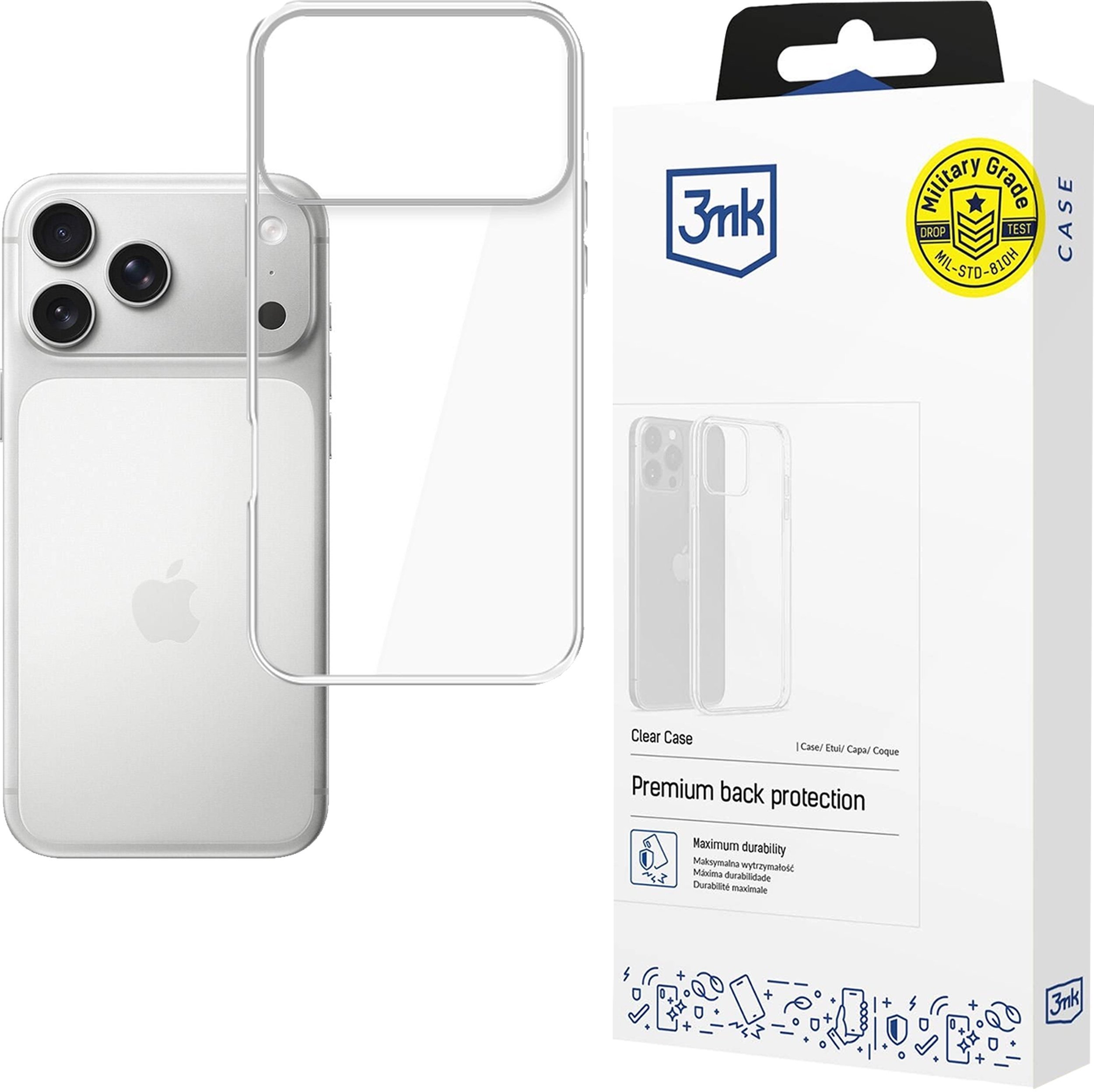 3MK Apple iPhone 17 Pro Max - 3mk Clear Case