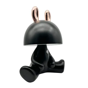 Lampa stołowa Fancy czarny USBC LED Sanico - Lampy stojące - miniaturka - grafika 1