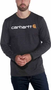 Carhartt Koszulka Carhartt EMEA Signature L/S Carbon - Koszulki męskie - miniaturka - grafika 1