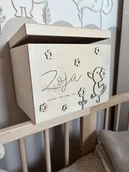 Pamiątka Chrztu Świętego - Pudełko na skarby/ Prezent na Chrzest, roczek, urodzinki - miniaturka - grafika 1