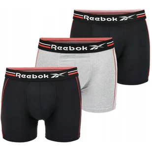 Bokserki majtki męskie 3 pary REEBOK SPORTS TRUNK JARVIS - Majtki męskie - miniaturka - grafika 1
