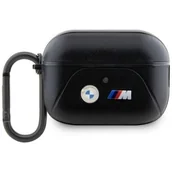 Akcesoria do słuchawek - Etui na słuchawki BMW Curved Line do Apple AirPods Pro 2 gen Czarny - miniaturka - grafika 1