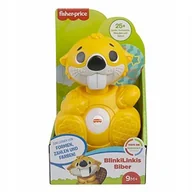 Zabawki interaktywne dla dzieci - Zabawka interaktywna Fisher-Price BlinkiLinkis Bóbr j NIEMIECKI - miniaturka - grafika 1