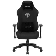 Fotele gamingowe - Anda Seat Phantom 3 L Gamingowy do 120kg Tkanina Czarny - miniaturka - grafika 1