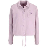 Kurtki damskie - Damska Kurtka FILA CIVITA CROPPED FAW0404-40040 – Fioletowy - miniaturka - grafika 1