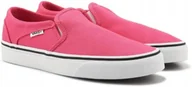 Trampki damskie - VANS ASHER TRAMPKI DAMSKIE RÓŻOWE WSUWANE NISKIE 37 JLO - miniaturka - grafika 1