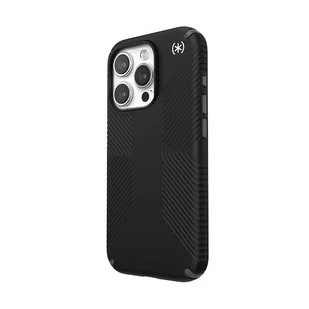Speck Presidio2 Grip - Etui iPhone 15 Pro (Black / Slate Grey / White) - Etui i futerały do telefonów - miniaturka - grafika 1