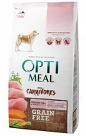 Sucha karma dla psów - OPTIMEAL GRAIN FREE bezzbożowa pełnowartościowa sucha karma dla dorosłych psów wszystkich ras - indyk i warzywa 10 kg - miniaturka - grafika 1
