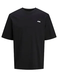 Jack & Jones Koszulka w kolorze czarnym - Koszulki męskie - miniaturka - grafika 1