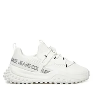 Sneakersy męskie - Sneakersy Versace Jeans Couture 78YA3SN2 Biały - miniaturka - grafika 1