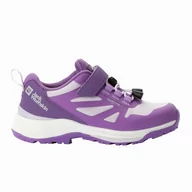 Buty trekkingowe dziecięce - Buty dziecięce Jack Wolfskin VILLI HIKER TEXAPORE LOW K sea rose - 36 - miniaturka - grafika 1