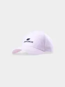 Czapki damskie - 4F Czapka z daszkiem strapback uniseks - różowa S/M - miniaturka - grafika 1