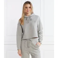 Bluzy damskie - Weekend MaxMara Bluza LIGHT GREY | Cropped Fit - miniaturka - grafika 1