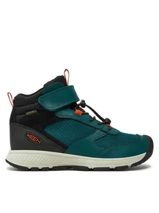 Keen Sneakersy Skua Waterproof Boot 1029540 Zielony - Buty dla chłopców - miniaturka - grafika 1