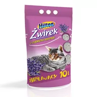 Żwirek dla kotów - Hilton Hilton Żwirek bentonitowy zapach lawenda dla kota poj 10l - miniaturka - grafika 1