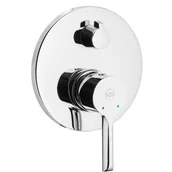 Baterie podtynkowe - KFA Angelit bateria wannowo-prysznicowa podtynkowa chrom 472941000 - miniaturka - grafika 1