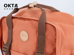 Duży plecak miejski z przegrodą na laptopa — Himawari - Torby na laptopy - miniaturka - grafika 5