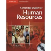Książki do nauki języka angielskiego - Cambridge University Press Cambridge English for Human Resources Student's Book +CD - George Sanford - miniaturka - grafika 1
