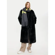 Apaszki i szaliki damskie - Szalik PINKO Ojos Azules Sciarpa AI 24-25 BLK01 104313 A26I Szary - miniaturka - grafika 1