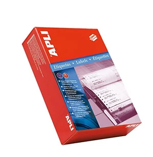APLI 000025 zestaw 12000 3P etykiety komputerowe 89 x 36,1 mm - Etykiety do drukarek - miniaturka - grafika 1
