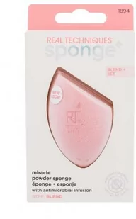 Real Techniques Miracle Powder Sponge aplikator 1 szt dla kobiet - Pozostałe akcesoria do makijażu - miniaturka - grafika 1