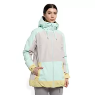 Kurtki narciarskie - Kurtka snowboardowa damska ROXY Ravine Hoodie - miniaturka - grafika 1