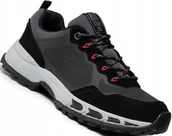 Sneakersy damskie - SNEAKERSY SPORTOWE czarne BIG STAR ii174140 r43 - miniaturka - grafika 1