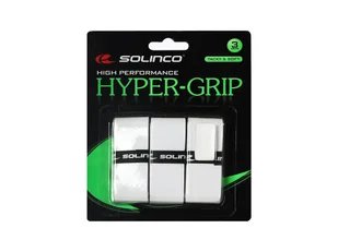 Górna owijka Solinco  Hyper Grip 3 Pack White - Tenis ziemny - miniaturka - grafika 1