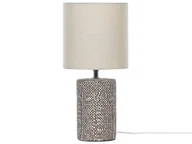 Lampy stojące - Lampa Stołowa Ceramiczna Brązowa Ider! - miniaturka - grafika 1