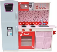 Zabawki AGD - Kuchnia Drewniana dla Dzieci ANETA w stylu Pin-up - miniaturka - grafika 1