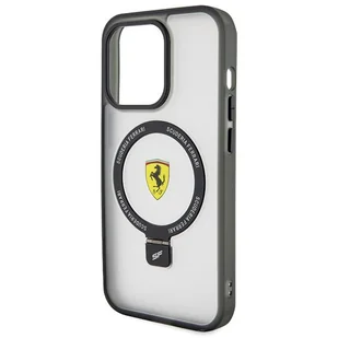 Ferrari FEHMP15LUSCAH iPhone 15 Pro 6.1" transparent hardcase Ring Stand 2023 Collection MagSafe - Etui i futerały do telefonów - miniaturka - grafika 6