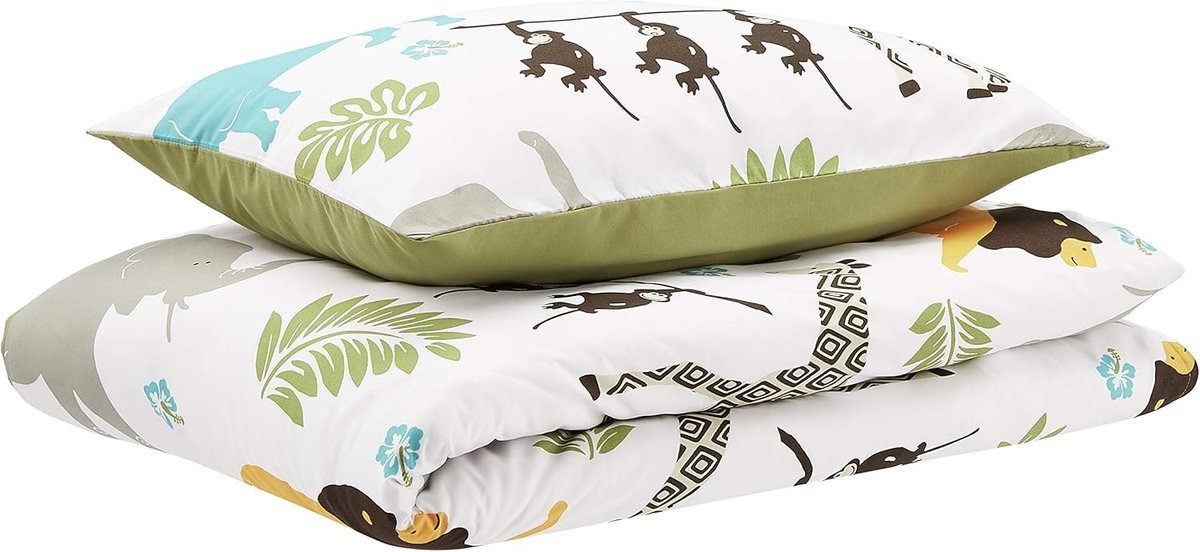 KOMPLET POŚCIELI DLA DZIECI Amazon Basics KOŁDRA 100x135cm PODUSZKA 40x60cm