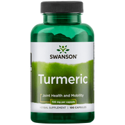 Suplementy naturalne - SWANSON Health Products Turmeric 100 kaps - miniaturka - grafika 1