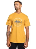 Koszulki męskie - Quiksilver Koszulka z krótkim rękawem Koło SS Męska Żółta S - miniaturka - grafika 1
