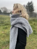 Apaszki i szaliki damskie - Szalik Xara - miniaturka - grafika 1