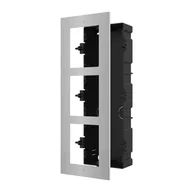 Akcesoria do domofonów i wideodomofonów - Hikvision DS-KD-ACF3/S Puszka podtynkowa - miniaturka - grafika 1