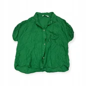 Bluzki damskie - Bluzka damska z krótkim rękawem ZARA XL - miniaturka - grafika 1