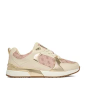 Buty dla dziewczynek - Sneakersy Guess CEOWB-CS24049-01 Beżowy - miniaturka - grafika 1