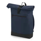 Plecaki - BagBase Unisex's BG855FNAV plecak na rolce, francuski granatowy, średni - miniaturka - grafika 1