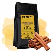 Cappuccino i kawy smakowe - Kawa Kafelov smakowa CYNAMONOWA 250g ziarnista - miniaturka - grafika 1