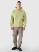 Spodnie męskie - 4F Spodnie casual cargo męskie 4F x Robert Lewandowski - khaki XXL - miniaturka - grafika 1