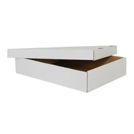 Akcesoria do pakowania - B2B Partner Pudła kartonowe białe na żywność, 580x380x100 mm, 25 szt. 33 170 - miniaturka - grafika 1