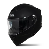 Kaski motocyklowe - Kask Szczękowy iXS iXS301 1.0 Czarny MatowyS - miniaturka - grafika 1