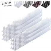 Zwalczanie i odstraszanie szkodników - Plastikowe Kolce Na Ptaki Gołębie 6szt 3,12m - miniaturka - grafika 1