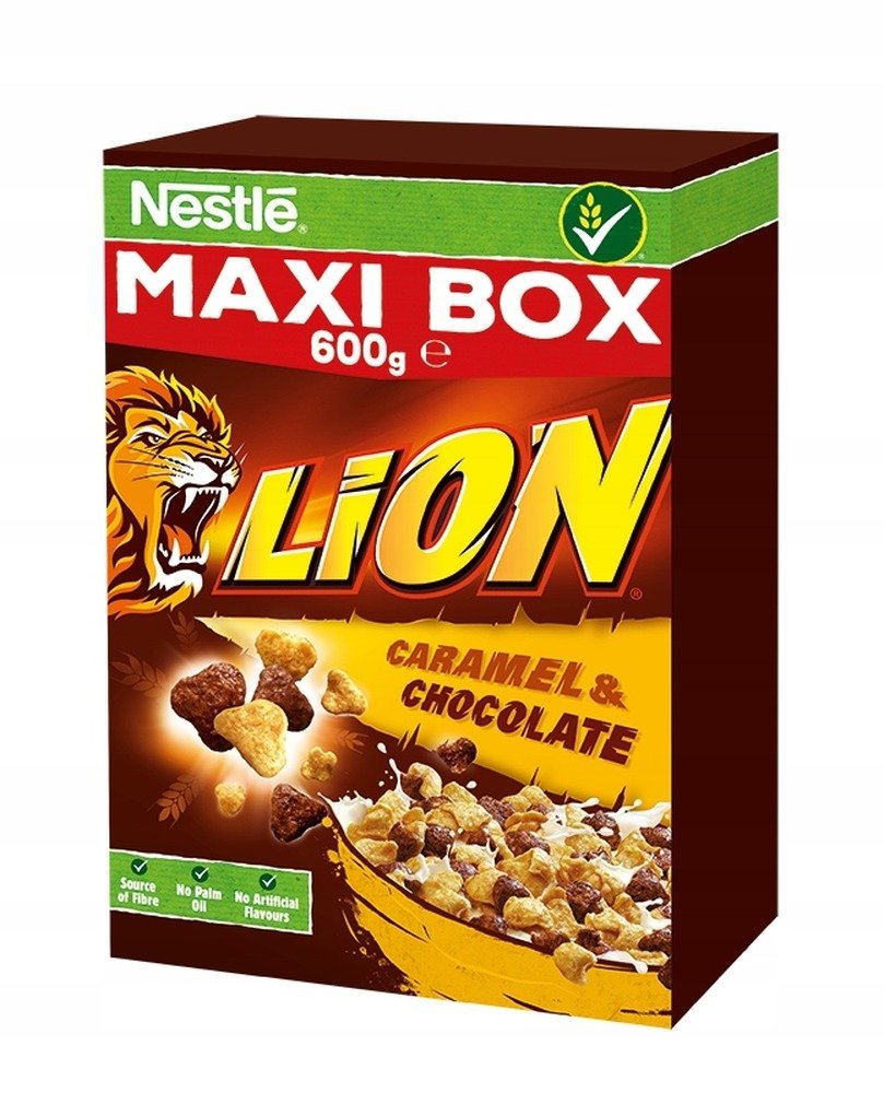 Płatki śniadaniowe Nestlé Lion 600 g