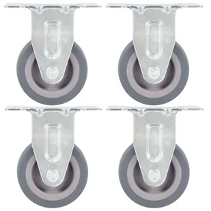 VidaXL Lumarko 24 kółka nieskrętne, 50 mm 277814 VidaXL - Kółka i bloczki - miniaturka - grafika 1